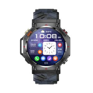 Dragonfly AI Black Smartwatch with Independent GPS
