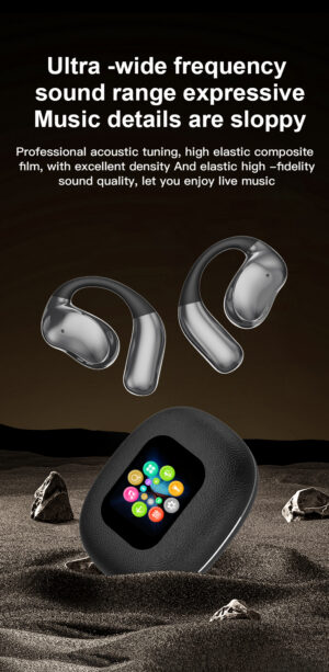 Earbuds YJ33 Wireless Bluetooth with Touchscreen Charging Case – Hi-Fi Stereo Sound