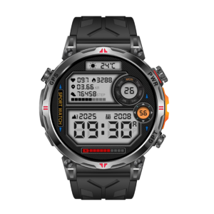 Dragonfly AI Black Smartwatch with Independent GPS