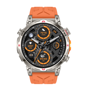 Dragonfly AI Orange Smartwatch with Independent GPS