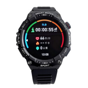 Dragonfly AI Black Smartwatch with Independent GPS